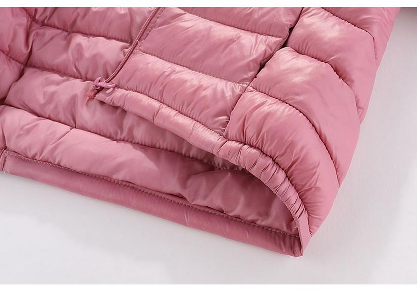 2026 Lightweight Children's Hooded Down Jacket - Boys & Girls Cotton Outerwear