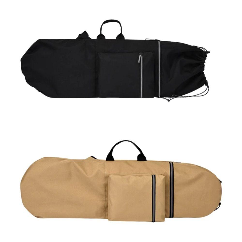 With Handle Skateboard Carry Pouch Drawstring Closure Skateboard Backpack Skateboard Bag  Beginners