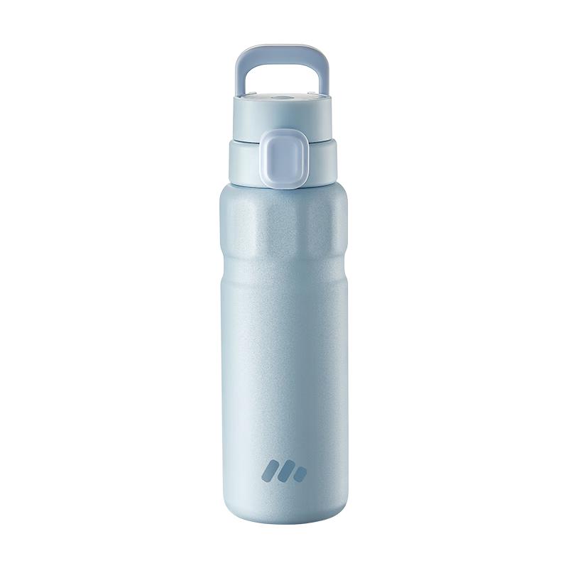 Wushengwu 316L Stainless Steel Insulated Sports Straw Bottle