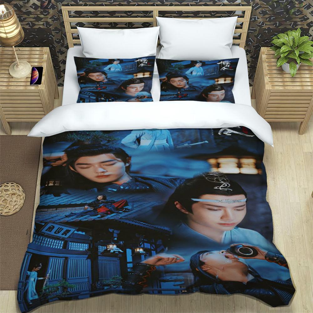 The Untamed quilt cover bedding Set  duvet cover pillowcase Four Season king-size bed sheet three-piece Personalized BL style