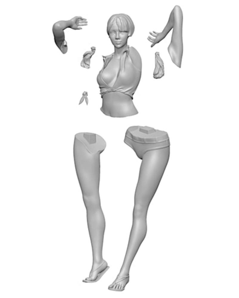 Sol Model 1/24 Jiina in Boylegs Resin Kit C700