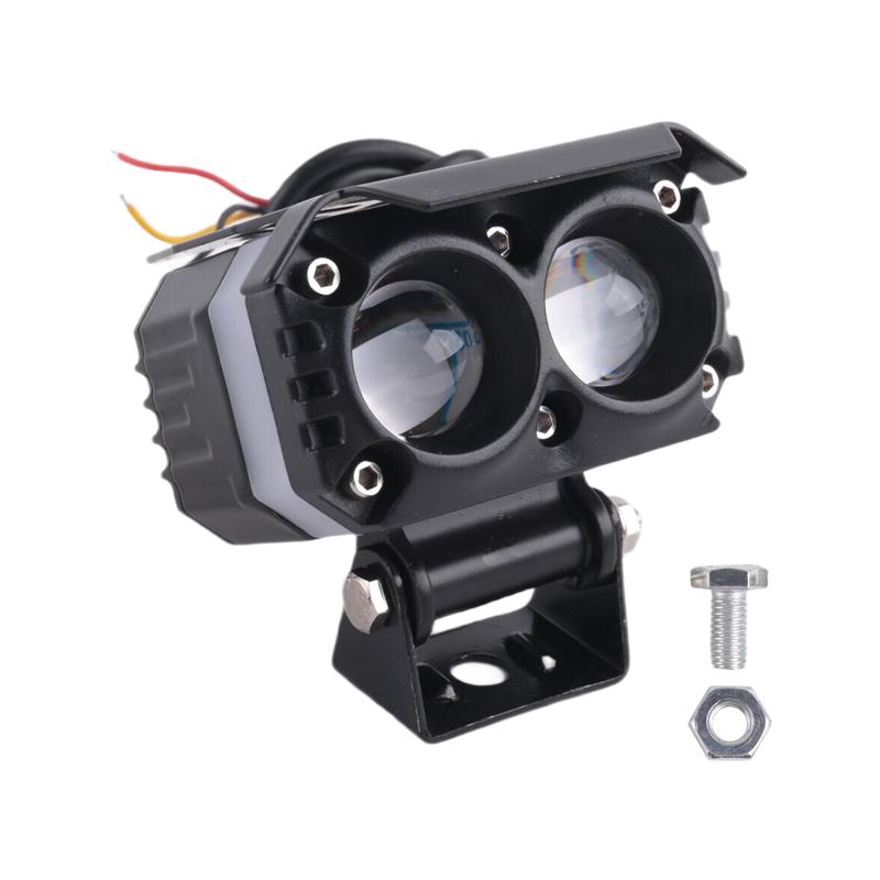 LED Fog Lamp Hi/Low Spotlight For Motorcycle For Car Truck SUV UTV 12V Mini Lens Headlight Driving Light