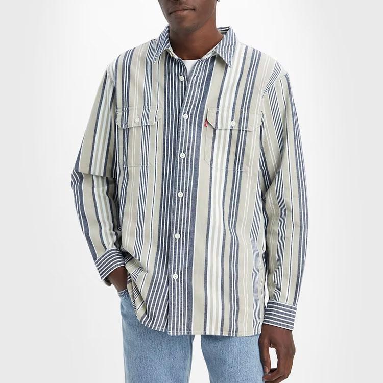 Levi's Shirts Men's Multicolor Lapel Moderate Other 19573-0204