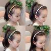 New Children Sweet Colors Flowers Ornament Headband Headwears Girls Acrylic Cute Hair Hoop Headbands Kids Hair Accessories