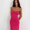 2026 European and American Summer New Women's Clothing Sexy Spice Girl Split Temperament Medium and Long Tight Suspender Dress