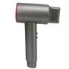 Cordless Handheld Hair Dryer Portable Rechargeable Cold Hot Blow Dryer for Home Travel Gray 100‑240V US Plug