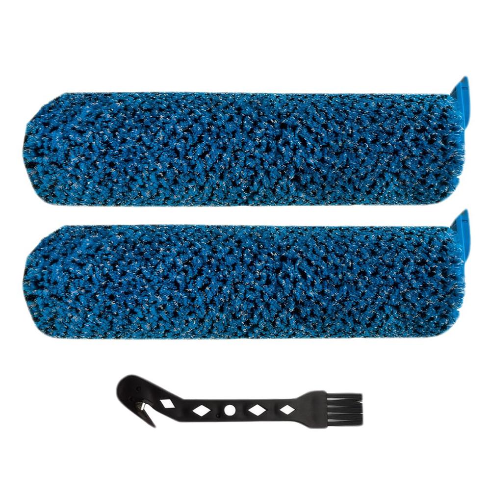 For Shark WW201/WW200/WW201q Hydroduo Cordless Wet Dry Floor Cleaner Vacuum Replacement Main Brush 3 Pack Nylon Plastic