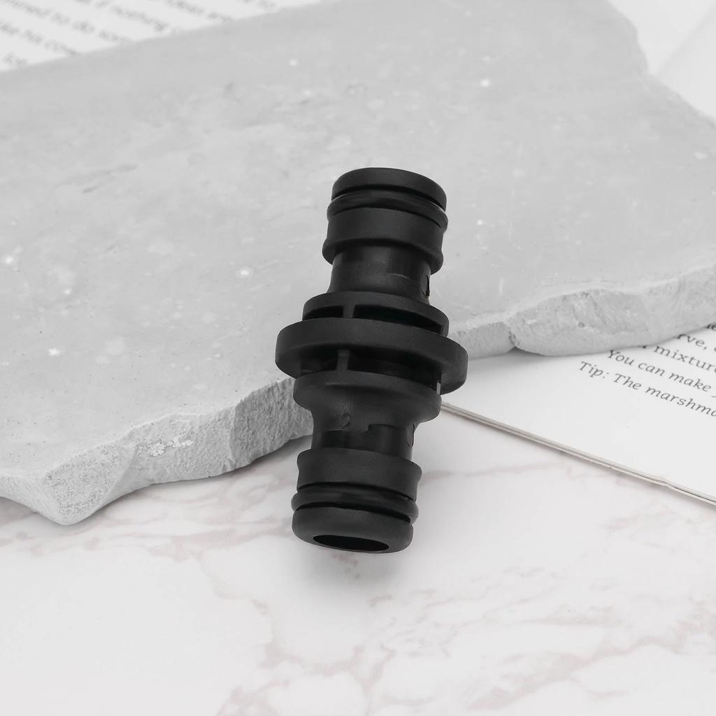 Garden Hose Connector 16mm Plastic Hose Joiner Double Male Hose Connector for Water Gun Hose Gardening Car Washing