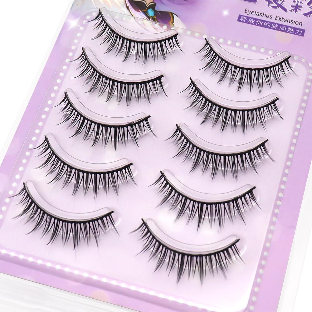 Wild Thai Fairy False Eyelashes—Natural Korean Girl Group Style for Double Eyelids