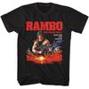 Rambo No Man No Law Black Movie Shirt Unisex T-Shirt