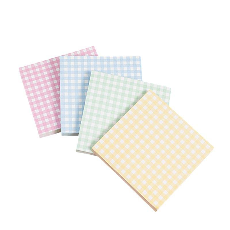 80 sheets Convenience Stickers Ins Style Yellow Square Memo Pad Students Can Remember Homework Messages Notes School Supplies