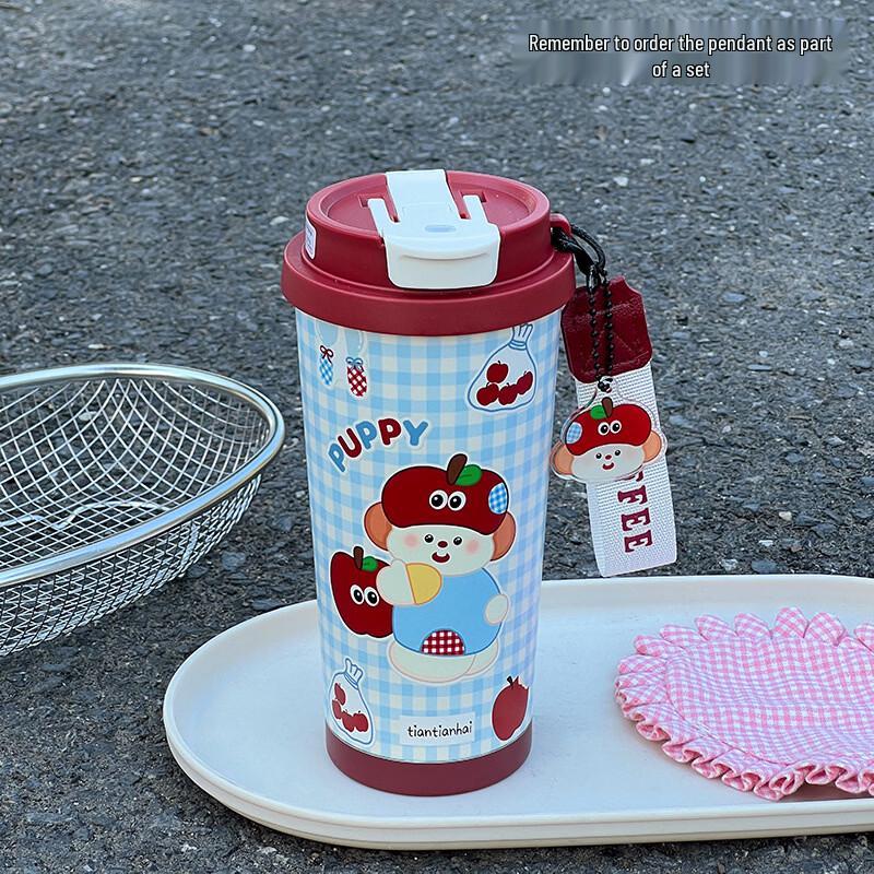 Shangqi Double-Drink Insulated Water Bottle Set 500ml (Set of 2)