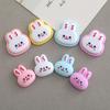 Cartoon Rabbit DIY Accessories: Cream Glue, Phone Case, Hair Clip, Fridge Magnet, Cup Decoration Resin Patch