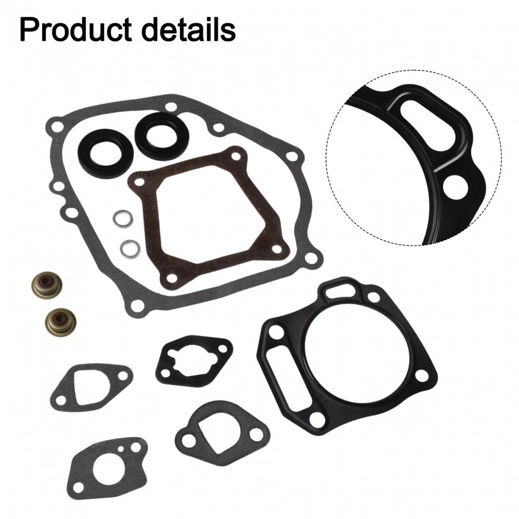 12 Piece Gasket Set for GX160 200 Engines Compatible with Various Models