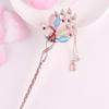 Women's 2026 Spring/Summer Chinese Tassel Alloy Hairpin - Qipao Hair Accessories