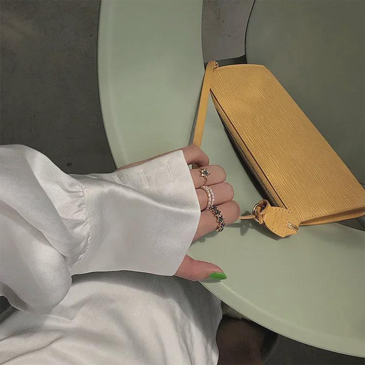 Koreanischer Barock-Ring mit Süßwasserperlen – europäischer und amerikanischer Stil