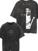 Hot Naruto Shippuden Itachi Uchiha Graphic Print T-shirt Men Women Vintage Washed Cotton Summer New Tee Streetwear Y2K Fashion Casual Oversized Top