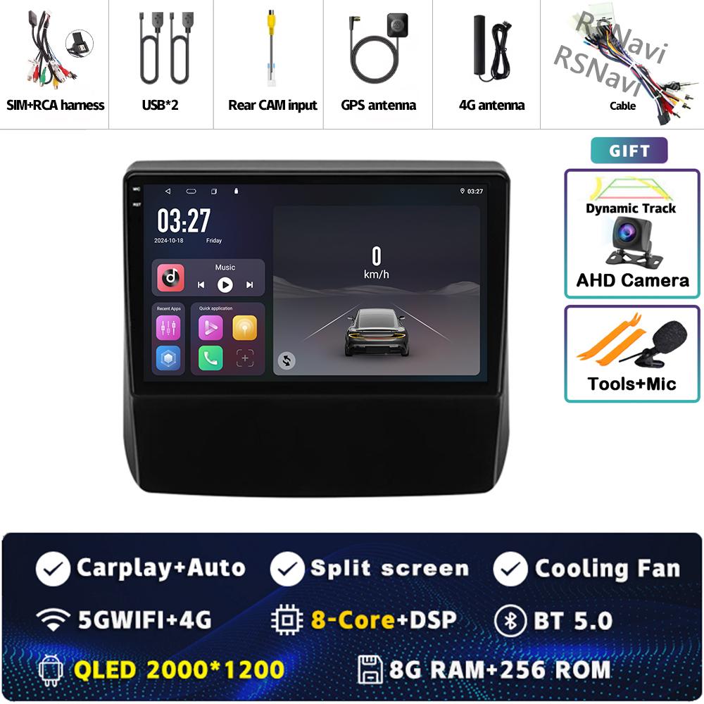 Android 14 Carplay Car Radio For Subaru Forester 5 2018 - 2021Multimedia Video Player Navigation GPS Stereo 2Din DVD 360 Camera