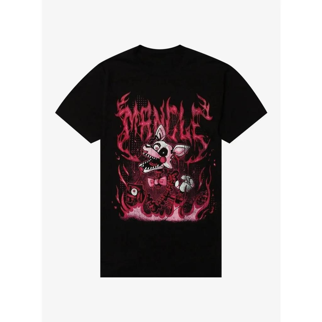 Heta Spel Topp Fem Nätter Hos Freddy Freddy Fazbears Pizzeria T-shirt Vintage Trendig Kortärmad Unisex