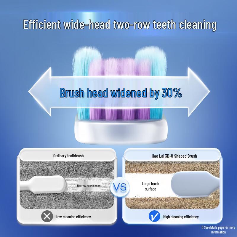 Darlie High-Density Wide Head Soft Bristle Toothbrush 2-Pack