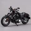 Maisto Maßstab 2014 Sportster Iron 883 Fertigmodell 1/12 Harley-Davidson (Schwarz) (Produktcode 32326)