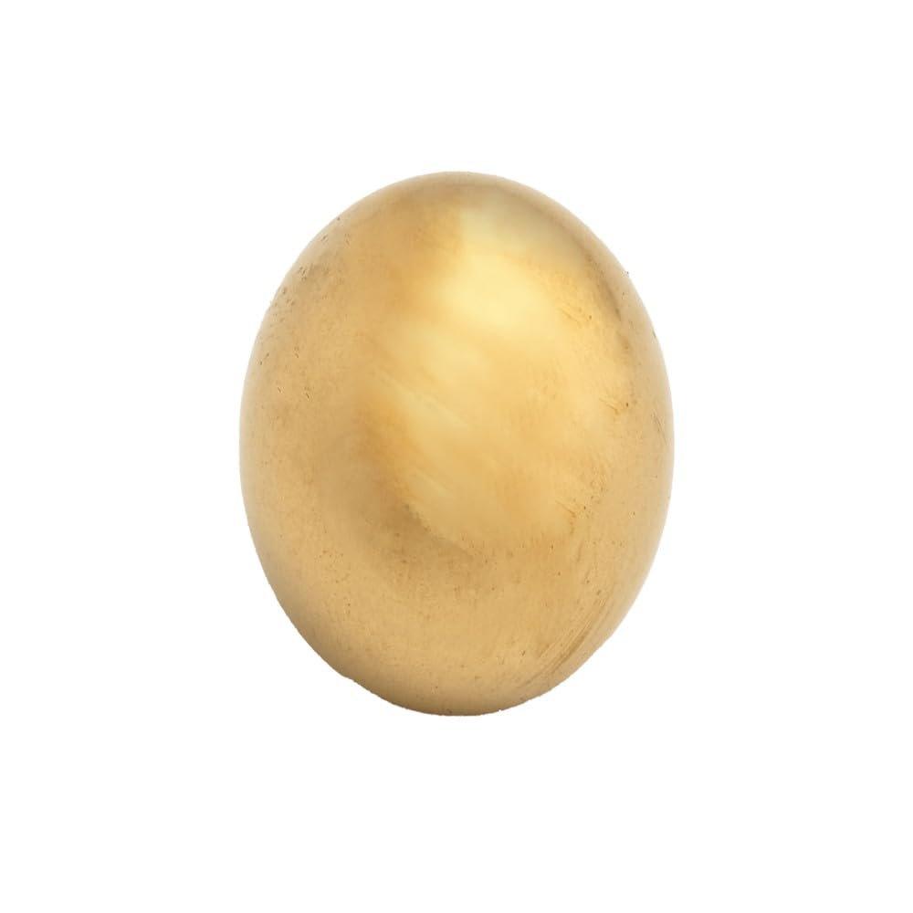Taiho Trading Eggs Brass Balls 4.76mm 30-Piece Pack Part No. 51506, High Machinability Solid Brass Spheres for DIY Crafts, Instrument Repair