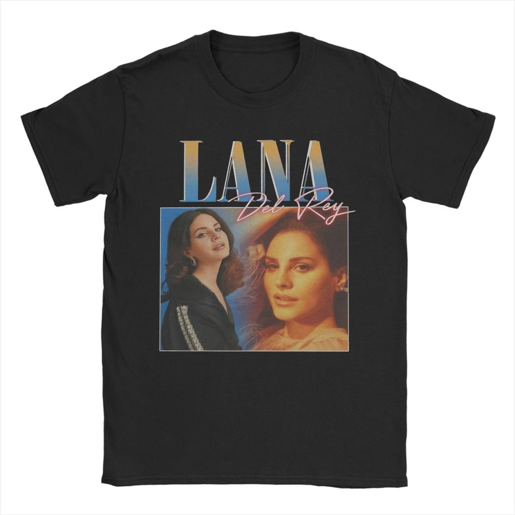 Men TShirt Lana Del Rey Leisure Pure Cotton Tees Short Sleeve T Shirt O Neck Tops Classic
