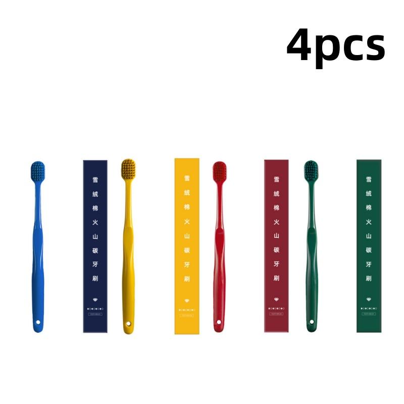 

202433 Toothbrush Tooth Cleaning Family Couple Fine Soft Medium Hair Travel Suit For Men And Women Back Tooth Cleaning