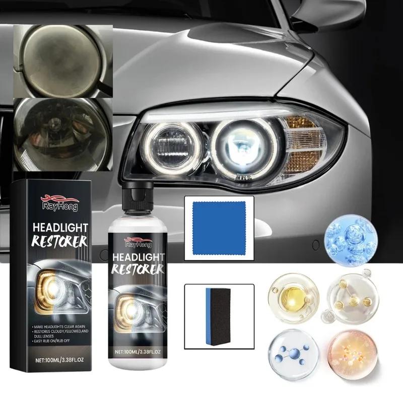 Premium Lens Cleaner: Restores Cloudy & Oxidized Headlights
