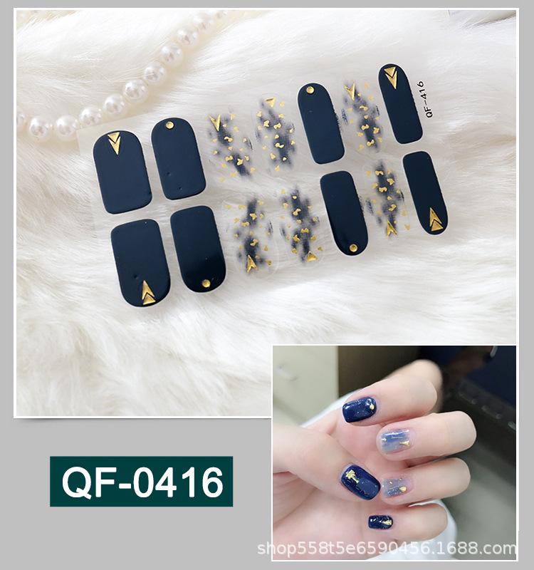 

Новые водонепроницаемые наклейки для ногтей, доступные для беременных женщин и детей, экологически чистые наклейки для ногтей, милые студенты QF416