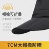 Hat Men's sun hat Rain hat Men's foldable rain-proof waterproof outdoor running quick-drying sun protection Women's cap