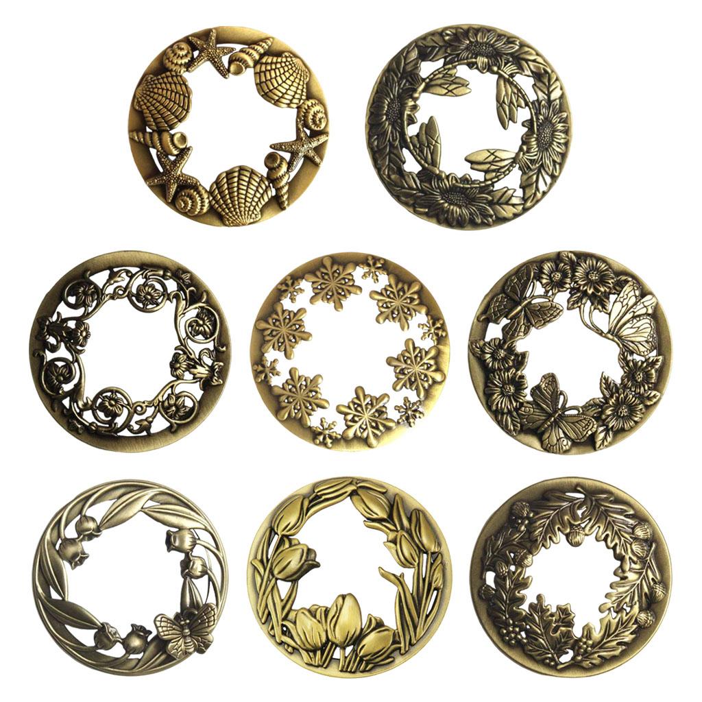 Antique Style Candle Jar Candle Topper Cover Lids Evenly for Home Hotel