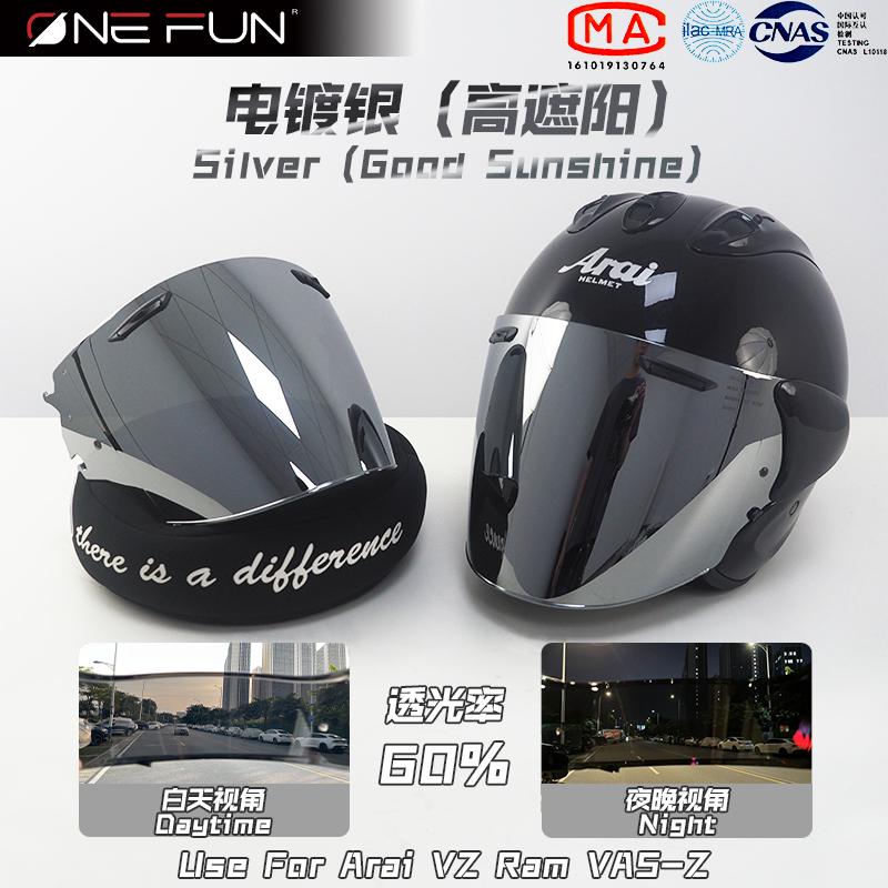 VZ RAM Photochromic Visor For VZ-RAM RAM-X SZ-R VAS-Z 3/4 Photochromic Helmet Lens Mask Black Rainbow Silver Shield For Arai2