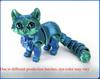 3D Printed Cats, 3D Animals for Stress Relief, Desktop Decorations Suitable for Office Workers, and Small Ornaments for Adults