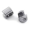 10Pcs Adjustable Zinc Alloy Glass Clip Cabinet Shelf Support Plates Bathroom Glass Holders for Fixing Bathroom Glass