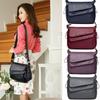Stylish Women's Casual Shoulderbag Soft Pu Leather Handbag With Adjustable Strap