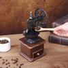 Vintage Big Wheel Manual Coffee Machine Portable Ferris Wheel Coffee Bean Grinder Professional Handmade Coffee Accessories
