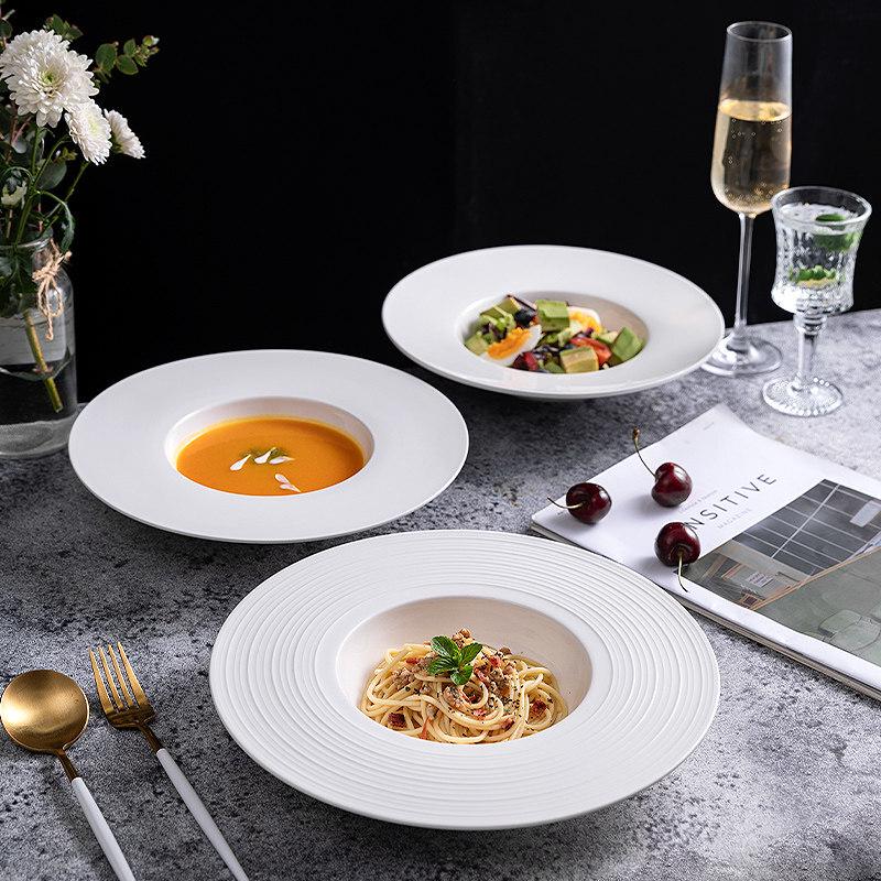 Zenwei Ceramic Pasta and Soup Plate