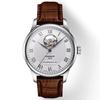 Tissot Le Locle Armbanduhr Lederarmband T0064071603301 Herren Silbernes Zifferblatt