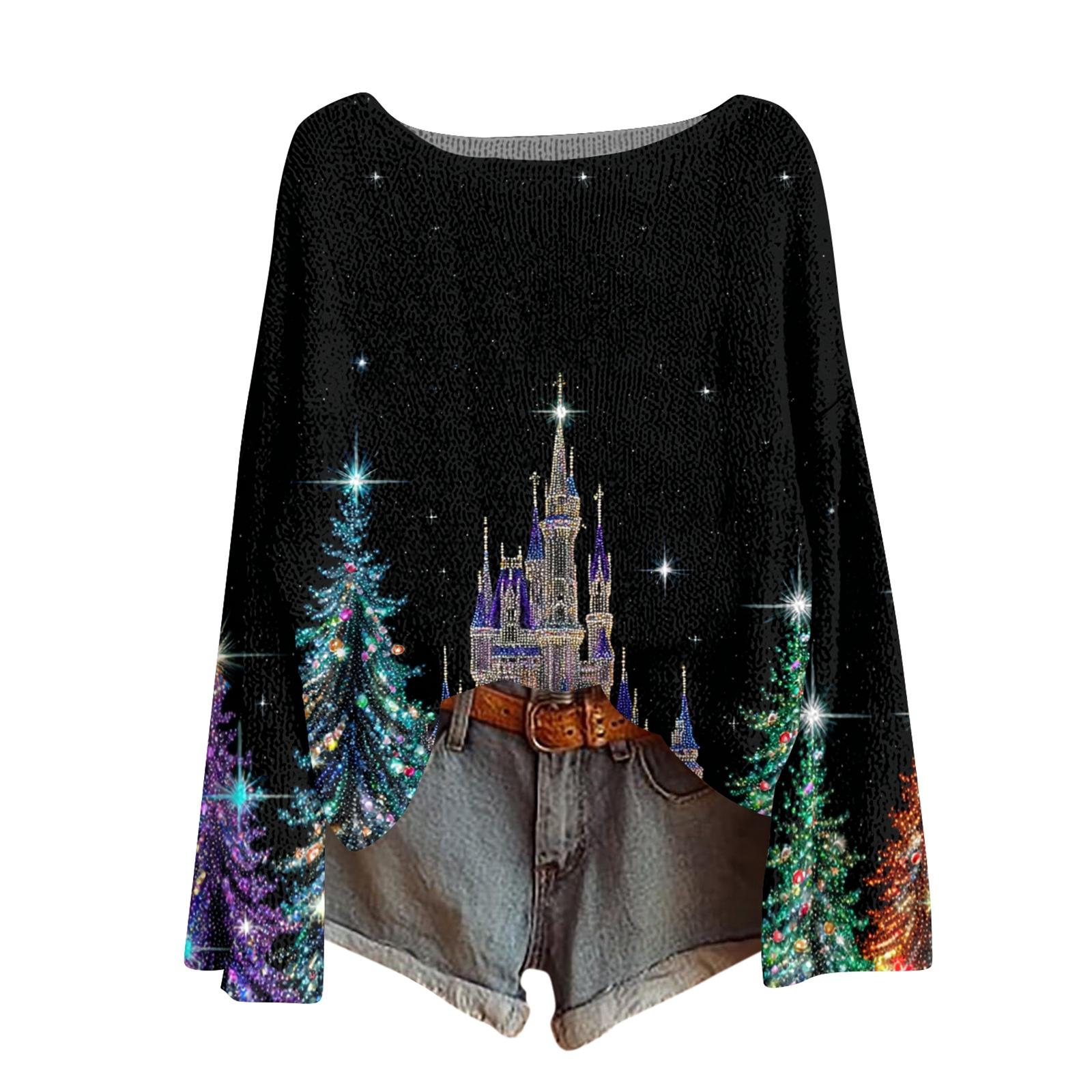 

Женские осенние свитера с длинным рукавом, топы с принтом, пуловеры, свободная нарядная повседневная базовая одежда XL синий