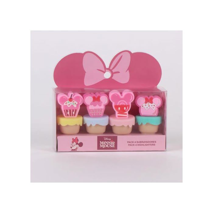 Surligneurs Minnie - CERDÁ LIFE'S LITTLE MOMENTS - Teint lumineux - Facile à appliquer - Effet naturel - Longue tenue