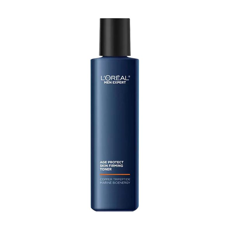 Тоник для мужчин Loreal Paris, успокаивающий, стабилизирующий, , увлажняющий, восстанавливающий и гидрирующий, подарок на день рождения для мужчин Укрепляющий тоник для молодой кожи - 180 мл коричневый