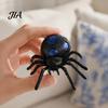 Anxiety Relief Gadget 1/4Pcs Halloween Glitter Spider Squeeze Toy, Stress Realistic Scary TPR Ball Party Fake Prank Toy Decoration Sensory Tools