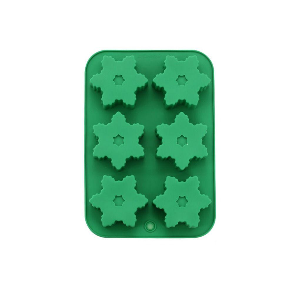 Cute Chocolate and Candy Molds Snowman Shape 3D Xmas Baking Mold DIY Cake Decorating Tool  Oven