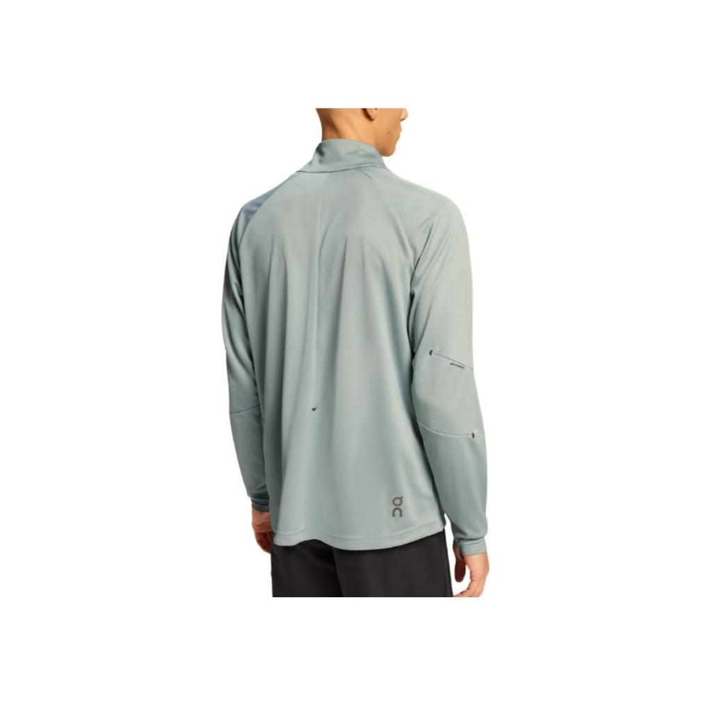 On Climate Comfortable Moisture-Wicking Warm Lg Sleeve T-Shirt Men Tops Pebble-Blue 1ME10601922