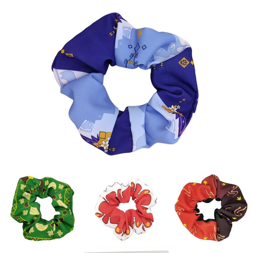 Soft And Stylish Genshin Impact Hair Ring Cosplay Accessories For Any Occasion