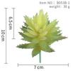 Simulation Succulent Plant Head Small Succulent Plant Head Home Decoration Supermarket Decoration Shooting Props Products