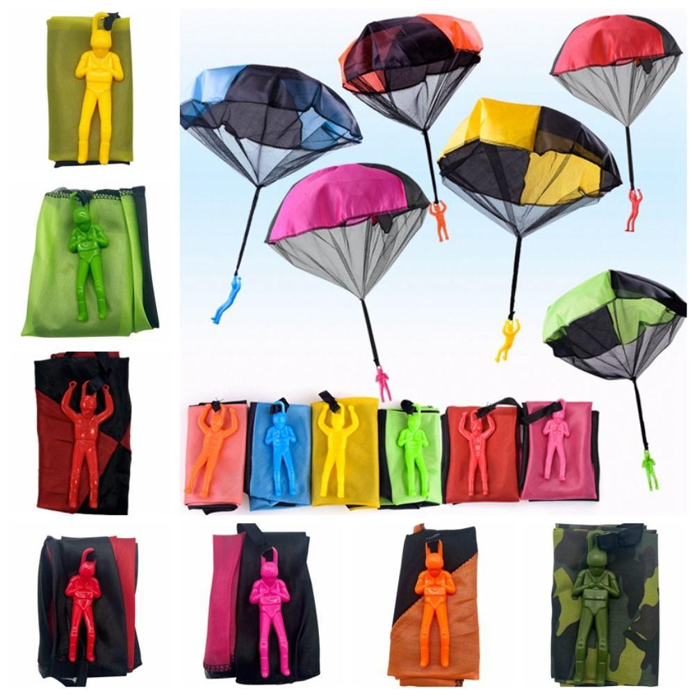 Parachute Sport Plastic Ejecting Parachute Toy Mini Soldier Game Interactive Gift