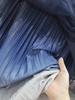 Women's Starry Sky Gradient Pleated Mesh Skirt 2026: Fashionable Slimming Long Skirt with Large Hem