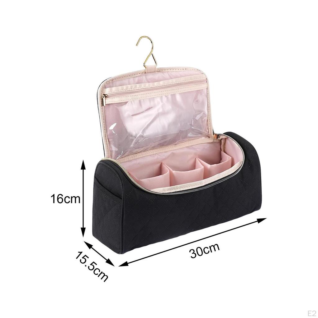 Carrying Case Organizer for Styler Hair Curler Storage Bag with Hook Hanging Holder Bathroom